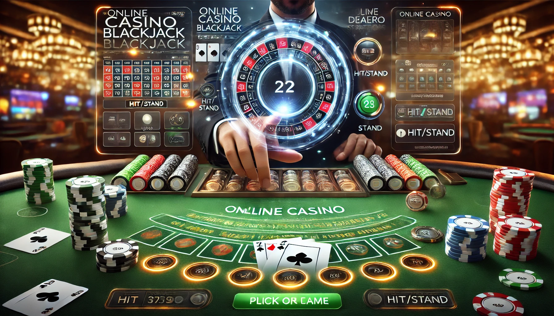 Blackjack en Ligne dans les Casinos en Ligne