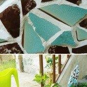 DIY : Recycler les pots cassés en mosaïque