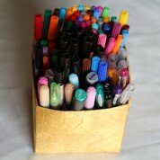 Tuto pot à crayon de Noël