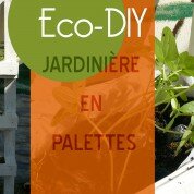 DIY : jardinière en palettes