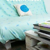 DIY : Coussin récup’ rapide à faire