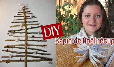 DIY : sapin de Noël récup’